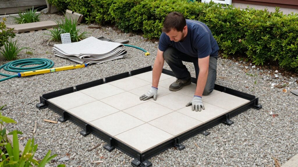 Faut Il Mettre Une Natte Pour Carreler Une Terrasse