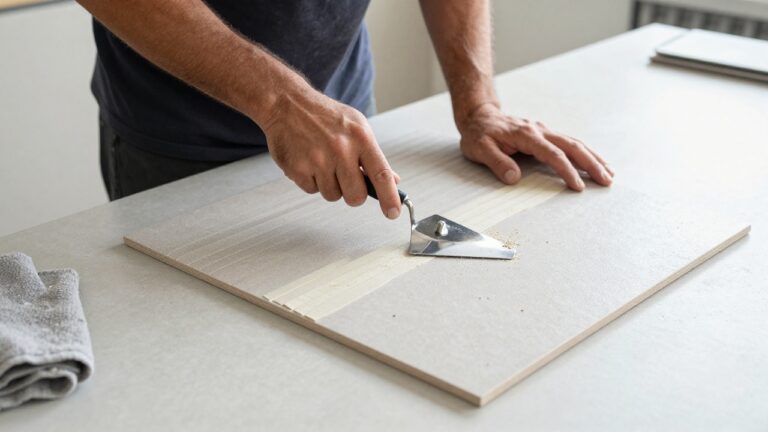 Choix du peigne adapté pour pose de carrelage 60x60 centimètres