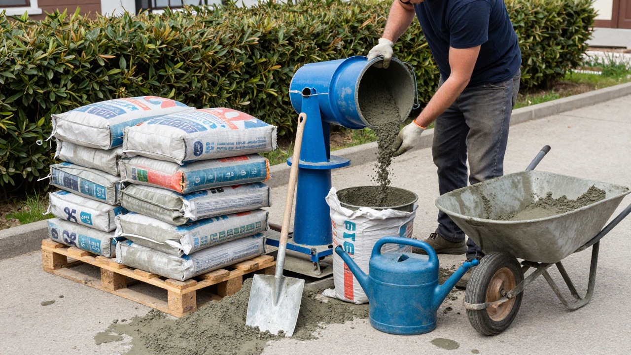Dosage béton 350 kg avec proportions pour un mélange sable gravier optimal