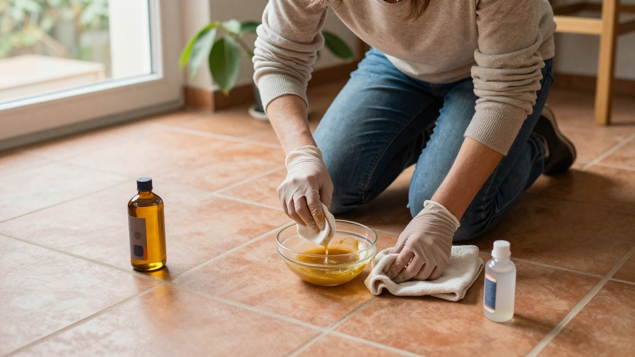 Découvrez l'huile de lin et l'essence de térébenthine pour embellir le carrelage