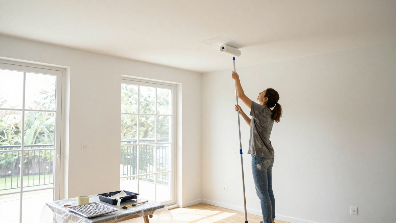 Peindre plafond sans effort avec astuces pratiques et outils adaptés